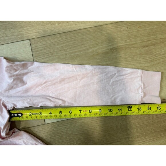 Polo Ralph Lauren Logo Cotton Jersey Hooded Pink Long Sleeve Dress L (12-14) - Picture 6 of 12